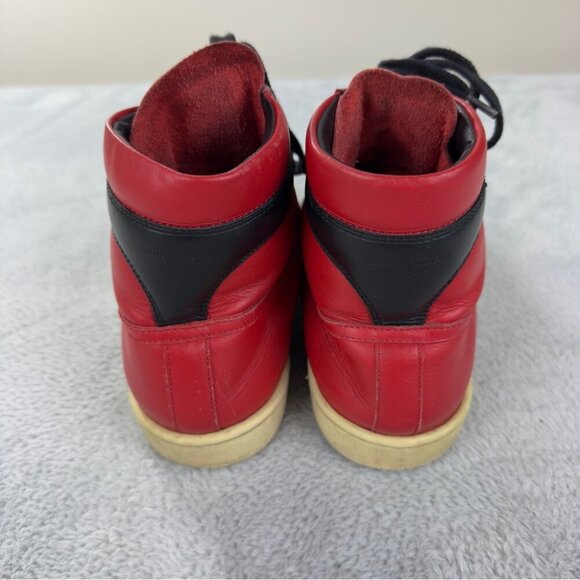 Saint Laurent Paris Men's Size 7 US/40 EU Classic SL/10H Leather 345416 Senakers - Picture 5 of 14